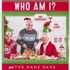 Talking Tables Wie Ben Ik Christmas Crowd Gezelschapsspel WHO AM I Partygame