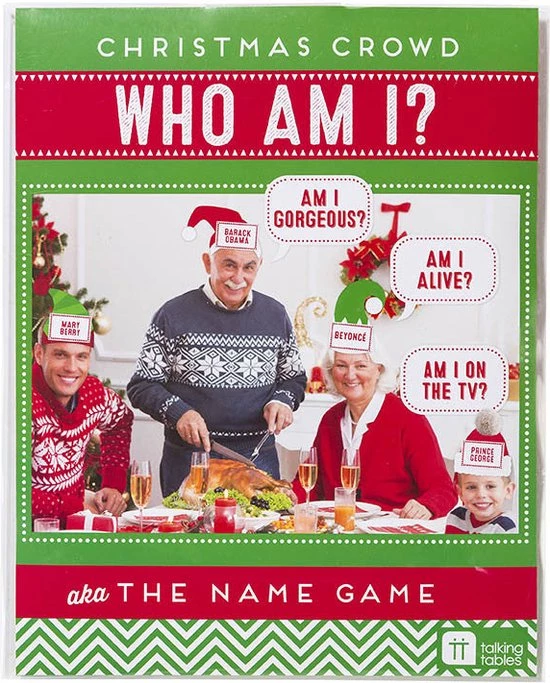 Talking Tables Wie Ben Ik Christmas Crowd Gezelschapsspel WHO AM I Partygame 3 Talking Tables Wie Ben Ik Christmas Crowd Gezelschapsspel WHO AM I Partygame