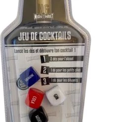 ESTARK Drankspel - Set Van 4 Cocktail Drankspel Dobbelstenen - Drinkopdracht - Dobbelsteen - Drankspelletje - Drink - Drank - Spel - Drinken - Shots - Party - Partyspel - Dobbelen - Dobbelstenen - Tequila Gin - 4 STUKS Dobbelstenen Drinking Game (4) -Spellen-Voor-Volwassenen Winkel 550x708 2