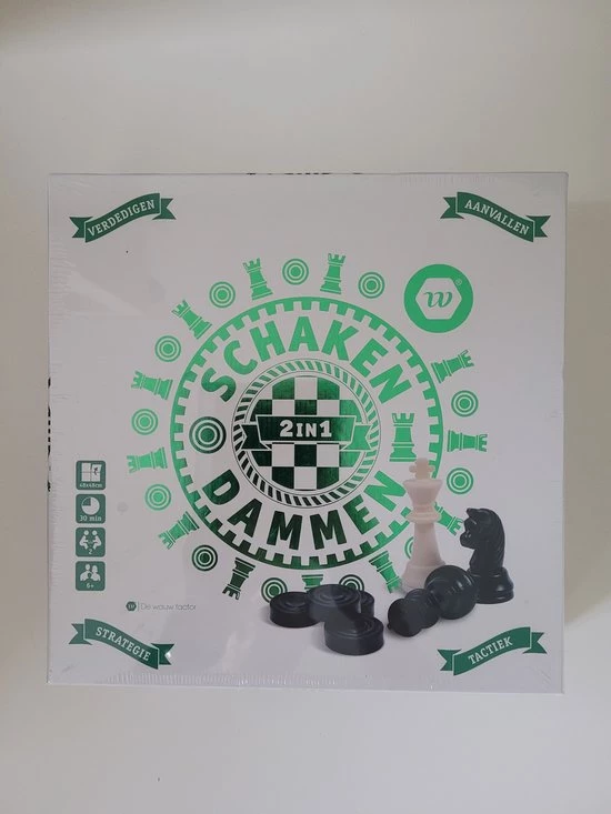 D&F Schaakbord / Dambord 3 D&F Schaakbord / Dambord