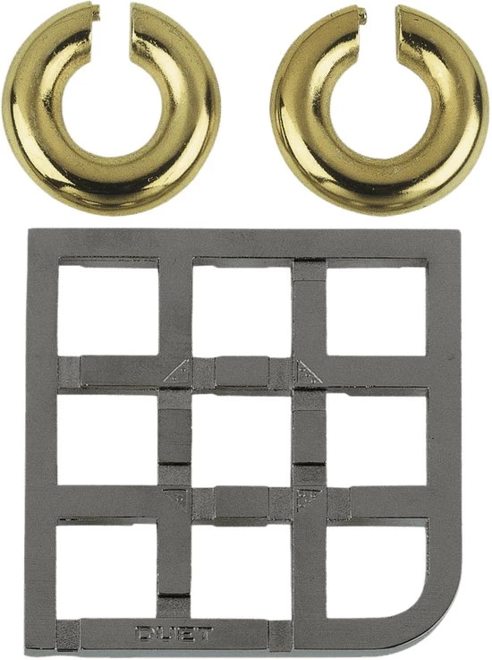 Huzzle Breinbreker Cast Duet 11,8 Staal Zilver/goud 5 Huzzle Breinbreker Cast Duet 11,8 Staal Zilver/goud - Afbeelding 3