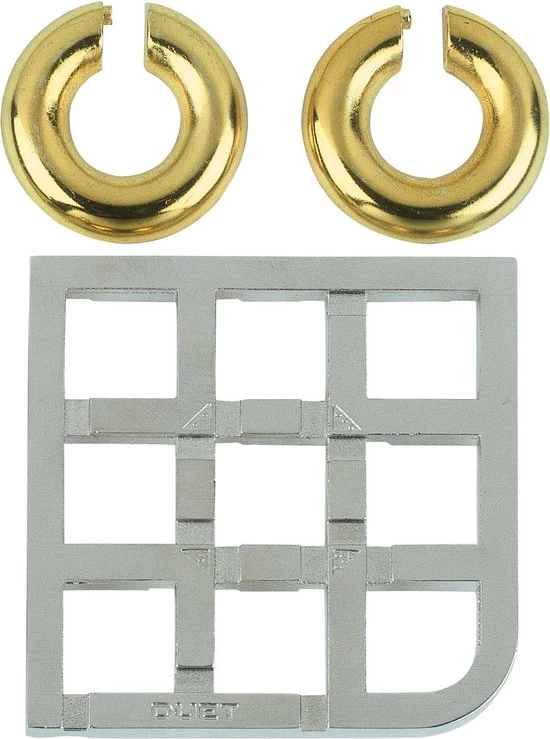 Huzzle Breinbreker Cast Duet 11,8 Staal Zilver/goud 8 Huzzle Breinbreker Cast Duet 11,8 Staal Zilver/goud - Afbeelding 6