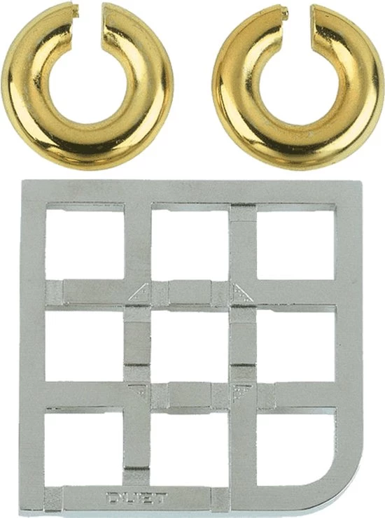 Huzzle Breinbreker Cast Duet 11,8 Staal Zilver/goud 14 Huzzle Breinbreker Cast Duet 11,8 Staal Zilver/goud - Afbeelding 12