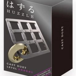 Huzzle Breinbreker Cast Duet 11,8 Staal Zilver/goud 23 Huzzle Breinbreker Cast Duet 11,8 Staal Zilver/goud -Spellen-Voor-Volwassenen Winkel 550x742 1