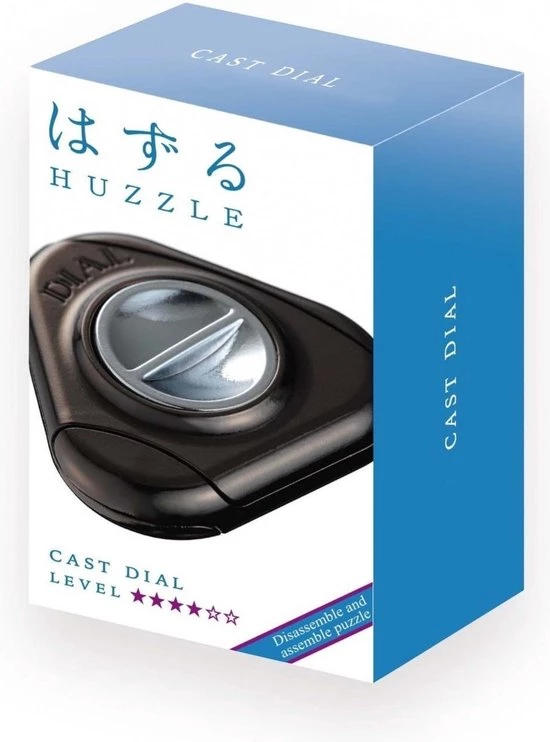 Huzzle Breinbreker Cast Dial Staal Zwart/zilver 3 Huzzle Breinbreker Cast Dial Staal Zwart/zilver
