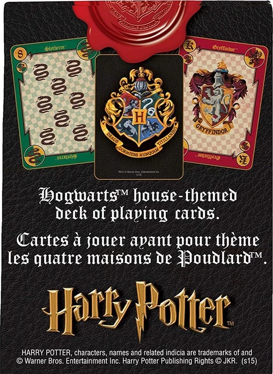 Aquarius Harry Potter Speelkaarten Crests Multicolours 9 Aquarius Harry Potter Speelkaarten Crests Multicolours - Afbeelding 7