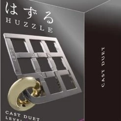 Huzzle Breinbreker Cast Duet 11,8 Staal Zilver/goud 18 Huzzle Breinbreker Cast Duet 11,8 Staal Zilver/goud -Spellen-Voor-Volwassenen Winkel 550x757 2