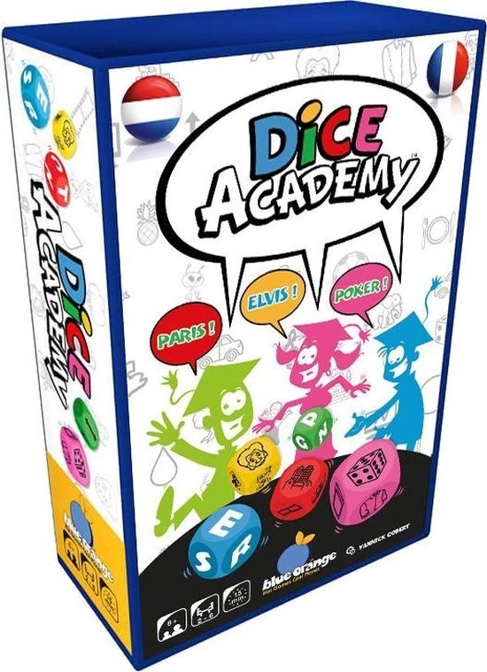 Blue Orange Games Dice Academy - Dobbelspel 3 Blue Orange Games Dice Academy - Dobbelspel