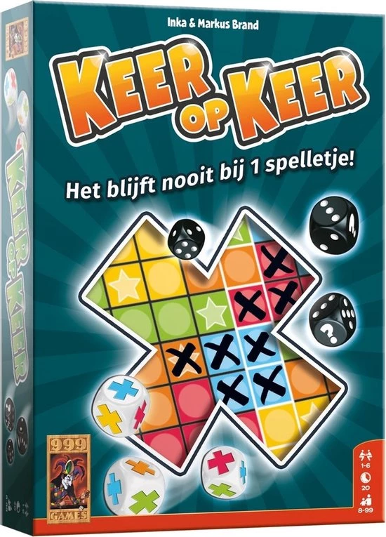 Merkloos Spellenset - 2 Stuks - Keer Op Keer - Dobbelspel & Scoreblok 3 Stuks Level 2, 3 En 4 4 Merkloos Spellenset - 2 Stuks - Keer Op Keer - Dobbelspel & Scoreblok 3 Stuks Level 2, 3 En 4 - Afbeelding 2