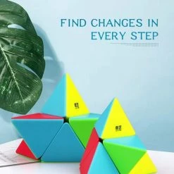 Qiyi Pyraminx 2x2 20 Qiyi Pyraminx 2x2 -Spellen-Voor-Volwassenen Winkel 550x767 2