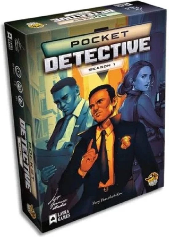 Lucky Duck Games Pocket Detective: Season One 3 Lucky Duck Games Pocket Detective: Season One