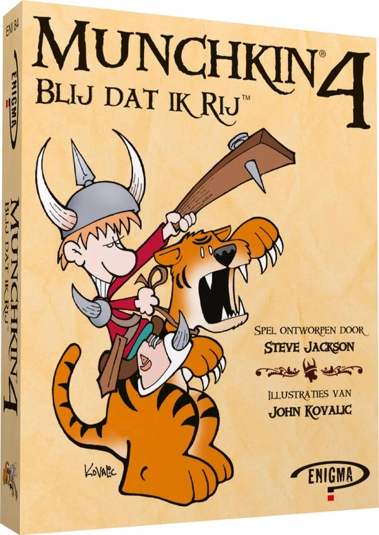 Steve Jackson Munchkin 4 - The Need For Steed - Uitbreiding - Engelstalig Kaartspel 3 Steve Jackson Munchkin 4 - The Need For Steed - Uitbreiding - Engelstalig Kaartspel