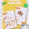 Toy Universe - Spelenderwijs Leren - Educatieve Leerkaarten - ''Ik Leer Schrijven'' - Leren Schrijven - Vanaf 5 Jaar - Schoencadeautjes - Sinterklaas Cadeau - Kerstcadeau