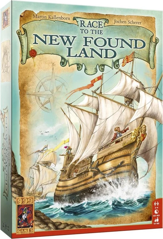 999 Games Race To The New Found Land Bordspel 10 999 Games Race To The New Found Land Bordspel - Afbeelding 8