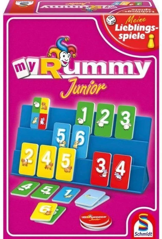 Schmidt My Rummy Junior - Kinderspel 5 Schmidt My Rummy Junior - Kinderspel - Afbeelding 3