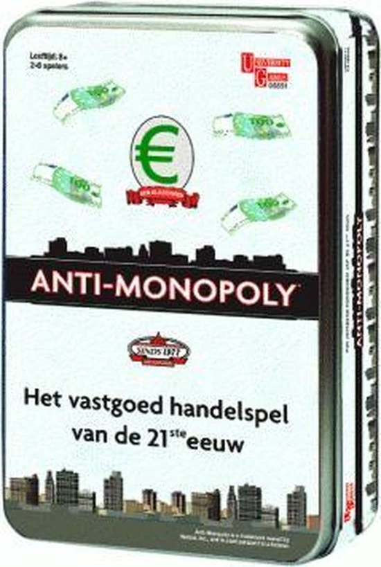 University Games Anti Monopoly Reisversie 3 University Games Anti Monopoly Reisversie