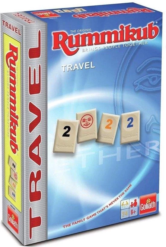 Merkloos Goliath - Rummikub The Original Travel - Reiseditie 10 Merkloos Goliath - Rummikub The Original Travel - Reiseditie - Afbeelding 8