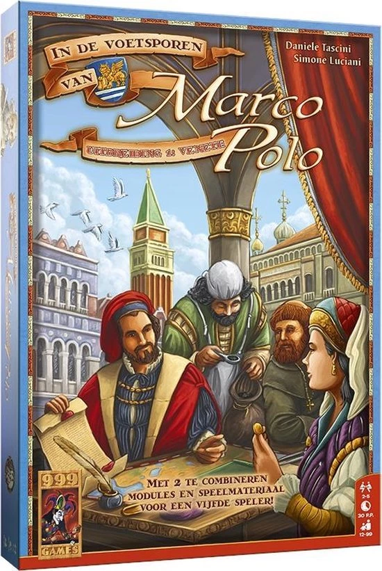 999 Games Marco Polo Uitbreiding Veneti Bordspel 3 999 Games Marco Polo Uitbreiding Veneti Bordspel