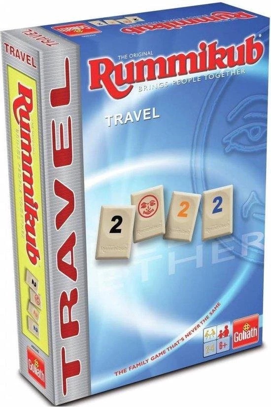 Merkloos Goliath - Rummikub The Original Travel - Reiseditie 7 Merkloos Goliath - Rummikub The Original Travel - Reiseditie - Afbeelding 5