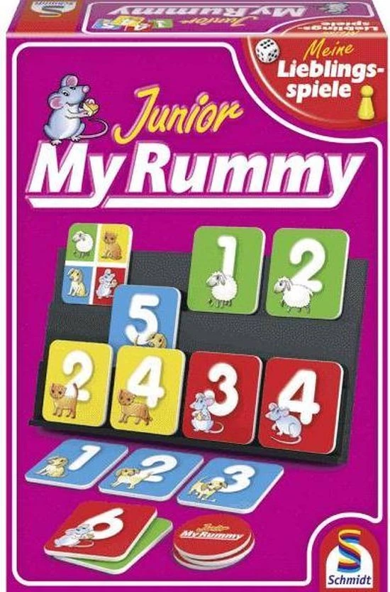 Schmidt My Rummy Junior - Kinderspel 3 Schmidt My Rummy Junior - Kinderspel
