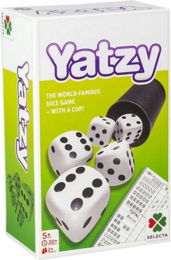 Selecta Spellen Familiespel Yatzy 3 Selecta Spellen Familiespel Yatzy