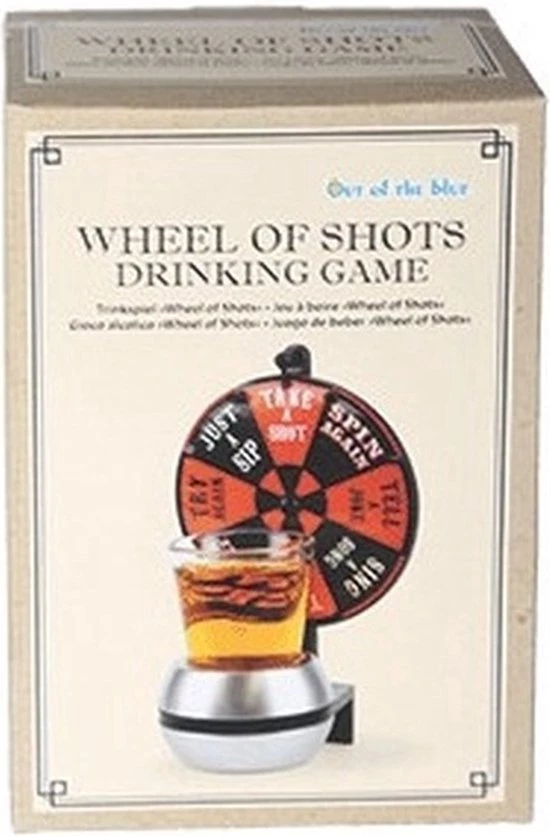 Merkloos Drankspel/drinkspel Rad Van Shotjes Feestartikelen 4 Merkloos Drankspel/drinkspel Rad Van Shotjes Feestartikelen - Afbeelding 2