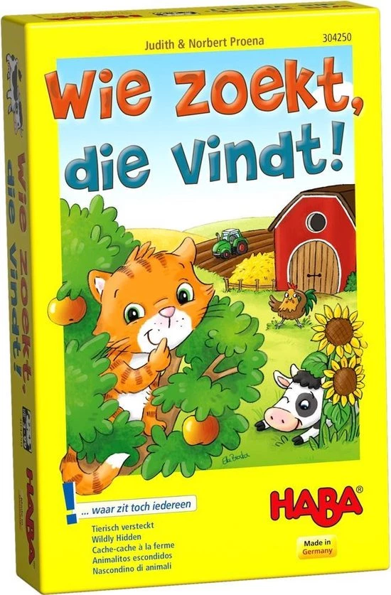 Haba - Haba Wie Zoekt Die Vindt! 3 Haba - Haba Wie Zoekt Die Vindt!